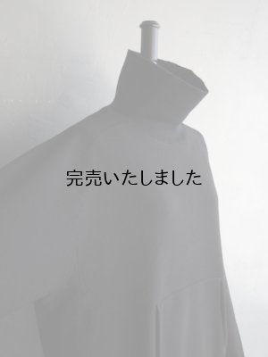 画像10: Still By Hand(スティルバイハンド) コットンハイネックスウェット ブラック