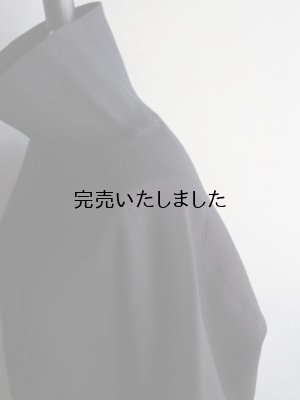 画像13: Still By Hand(スティルバイハンド) コットンハイネックスウェット ブラック