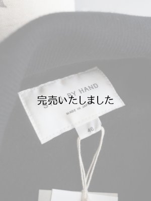 画像22: Still By Hand(スティルバイハンド) コットンハイネックスウェット ブラック