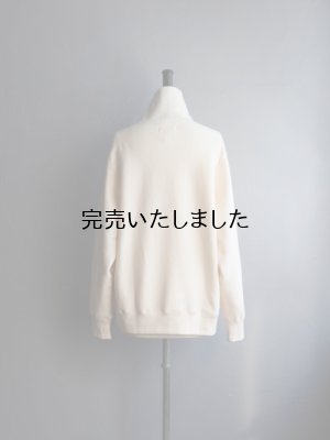 画像6: Still By Hand(スティルバイハンド) コットンハイネックスウェット エクル