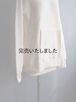 画像14: Still By Hand(スティルバイハンド) コットンハイネックスウェット エクル