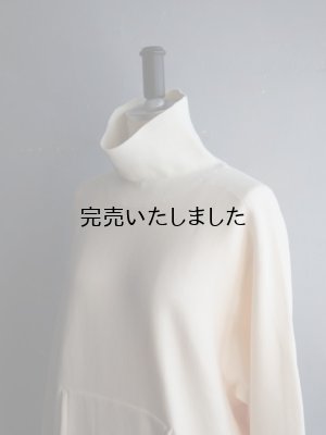 画像15: Still By Hand(スティルバイハンド) コットンハイネックスウェット エクル
