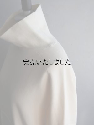 画像16: Still By Hand(スティルバイハンド) コットンハイネックスウェット エクル