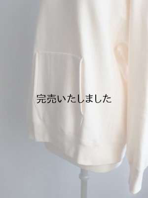 画像19: Still By Hand(スティルバイハンド) コットンハイネックスウェット エクル