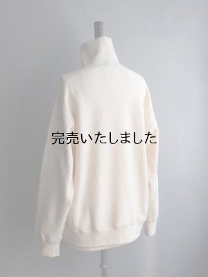 画像20: Still By Hand(スティルバイハンド) コットンハイネックスウェット エクル