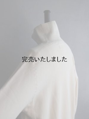 画像23: Still By Hand(スティルバイハンド) コットンハイネックスウェット エクル