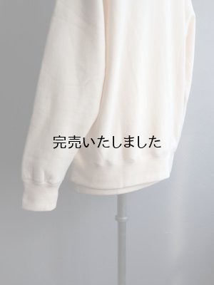 画像24: Still By Hand(スティルバイハンド) コットンハイネックスウェット エクル