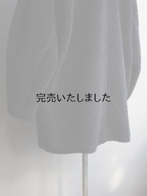 画像16: HONNETE(オネット) Boa Oversized No Collar Jacket-ブラック