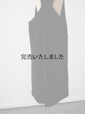 画像13: 【再入荷】pub(ピューブ) 3.5W コーデュロイ ジャンパースカート ブラック