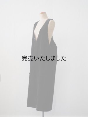 画像5: 【再入荷】pub(ピューブ) 3.5W コーデュロイ ジャンパースカート ブラック