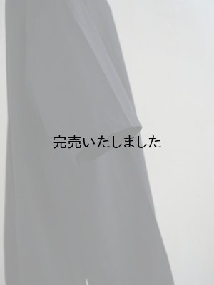 画像10: pub(ピューブ) オーガニックコットンワッシャー ハーフスリーブシャツ ブラック