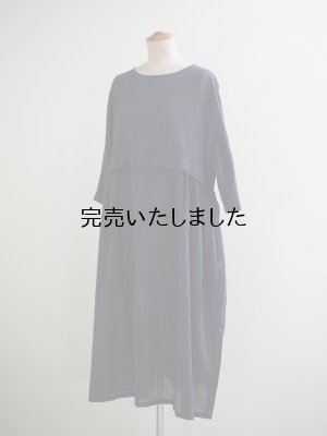 画像7: pub(ピューブ) コットンストレッチチェック ワンピース ブラックチェック