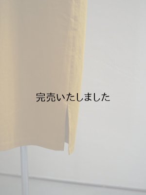 画像10: pub(ピューブ) バーバリークロス フルボタン ノースリーブワンピース マスタード