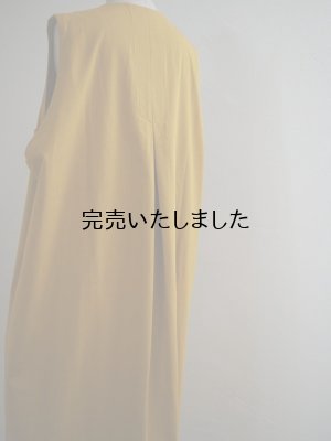 画像12: pub(ピューブ) バーバリークロス フルボタン ノースリーブワンピース マスタード