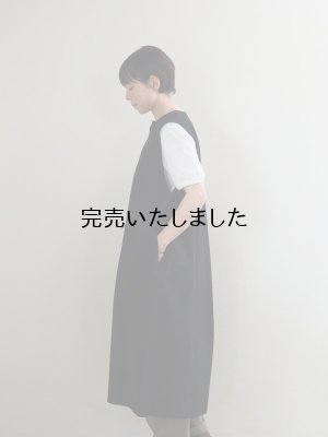 画像2: pub(ピューブ) オーガニックコットン POワンピース ブラック