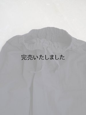 画像12: pub(ピューブ) コットンペーパーワイドパンツ  ブラック