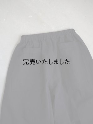 画像14: pub(ピューブ) コットンペーパーワイドパンツ  ブラック