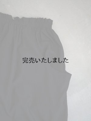 画像5: pub(ピューブ) リヨセルコットン ポケットスカート ブラック