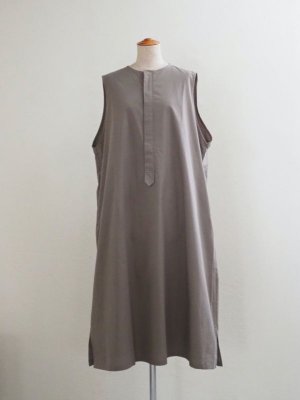 画像4: pub(ピューブ) オーガニックコットンワッシャー POワンピース カーキ