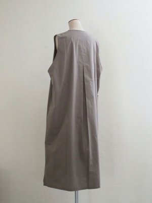 画像6: pub(ピューブ) オーガニックコットンワッシャー POワンピース カーキ