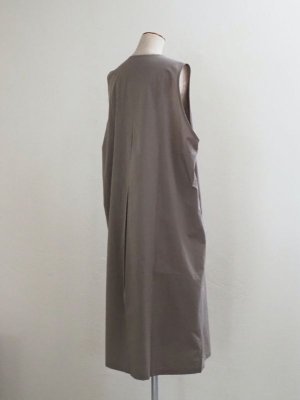 画像7: pub(ピューブ) オーガニックコットンワッシャー POワンピース カーキ