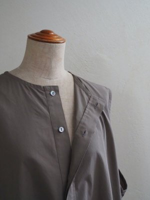 画像10: pub(ピューブ) オーガニックコットンワッシャー POワンピース カーキ