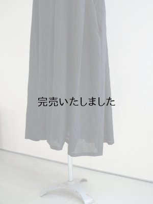 画像9: pub(ピューブ) シルクコットンローンノースリーブワンピース ブラック