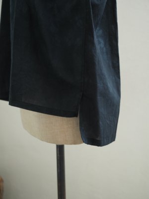 画像10: pub(ピューブ) オーガニックコットンぼかし染プルオーバーブラウス ブラックグレー