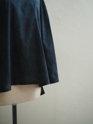 画像8: pub(ピューブ) オーガニックコットンぼかし染プルオーバーブラウス ブラックグレー