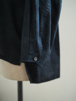 画像9: pub(ピューブ) オーガニックコットンぼかし染プルオーバーブラウス ブラックグレー