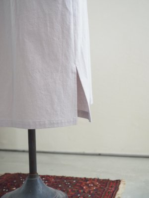 画像8: pub(ピューブ) コットンリネンウェーブ ノースリーブワンピース ライトグレー