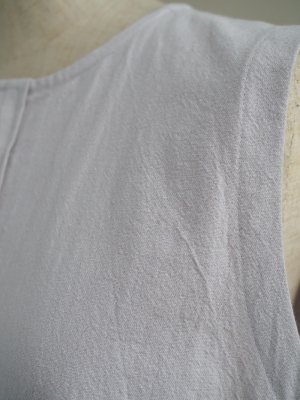 画像12: pub(ピューブ) コットンリネンウェーブ ノースリーブワンピース ライトグレー