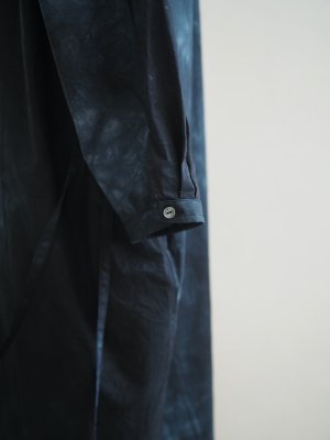 画像6: pub(ピューブ) オーガニックコットンぼかし染ワンピース ブラックグレー