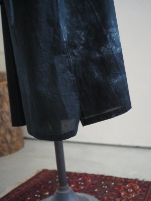 画像7: pub(ピューブ) オーガニックコットンぼかし染ワンピース ブラックグレー