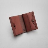 POSTALCO(ポスタルコ)  CARD & COIN WALLET Brick Red