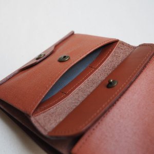 画像3: POSTALCO(ポスタルコ)  CARD & COIN WALLET Brick Red