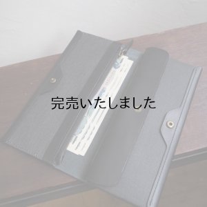 画像2: POSTALCO(ポスタルコ) Long Card & Coin Wallet-ロングカード&コインウォレット-ブラック