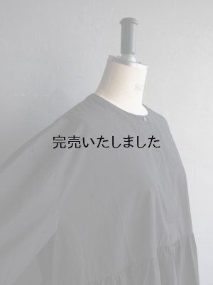 画像10: DUI JUJUDHAU(デュイ ズーズーダウ)FLY FRONT DRESS-フライフロントドレス L/C BLACK