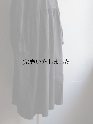 画像11: DUI JUJUDHAU(デュイ ズーズーダウ)FLY FRONT DRESS-フライフロントドレス L/C BLACK