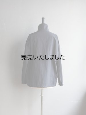 画像3: Still By Hand(スティルバイハンド)  ナイロンアノラックブルゾン ブラック