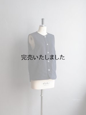 画像5: ARAN(アラン) ナイロンタッサー ライナーベスト ネイビー