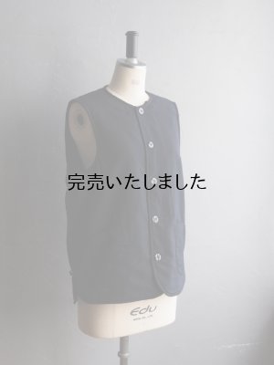 画像6: ARAN(アラン) ナイロンタッサー ライナーベスト ネイビー