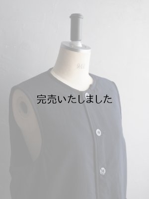 画像7: ARAN(アラン) ナイロンタッサー ライナーベスト ネイビー