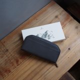 POSTALCO(ポスタルコ) Kettle Zipper Wallet Long-ケトルジッパーウォレット-ロング Shade Gray