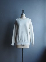 Indian Hill Knitting Service(インディアンヒルニッティングサービス) 60s Style Freedom Sleeve Sweat Vintage White