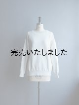 Indian Hill Knitting Service(インディアンヒルニッティングサービス) 60s Style Freedom Sleeve Sweat Vintage White