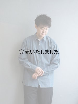 画像4: 【最終入荷】POSTALCO(ポスタルコ) Free Arm Shirts Chambray ブルー