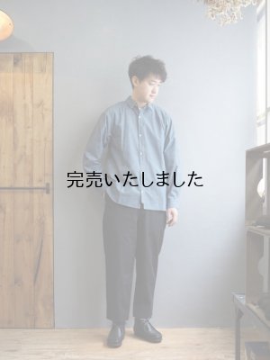 画像17: 【最終入荷】POSTALCO(ポスタルコ) Free Arm Shirts Chambray ブルー