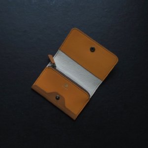 画像3: POSTALCO(ポスタルコ) ミニウォレット クロスグレインレザー ブラウン