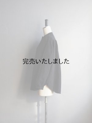 画像2: jujudhau(ズーズーダウ) 12BUTTON-12ボタン- ウールコットンブラック